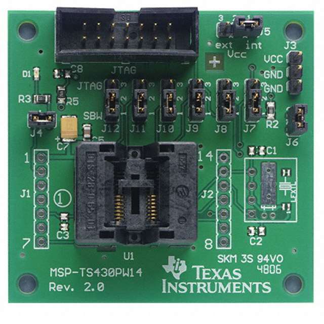 MSP-TS430PW14 Texas Instruments  Adaptateurs de programmation Sockets